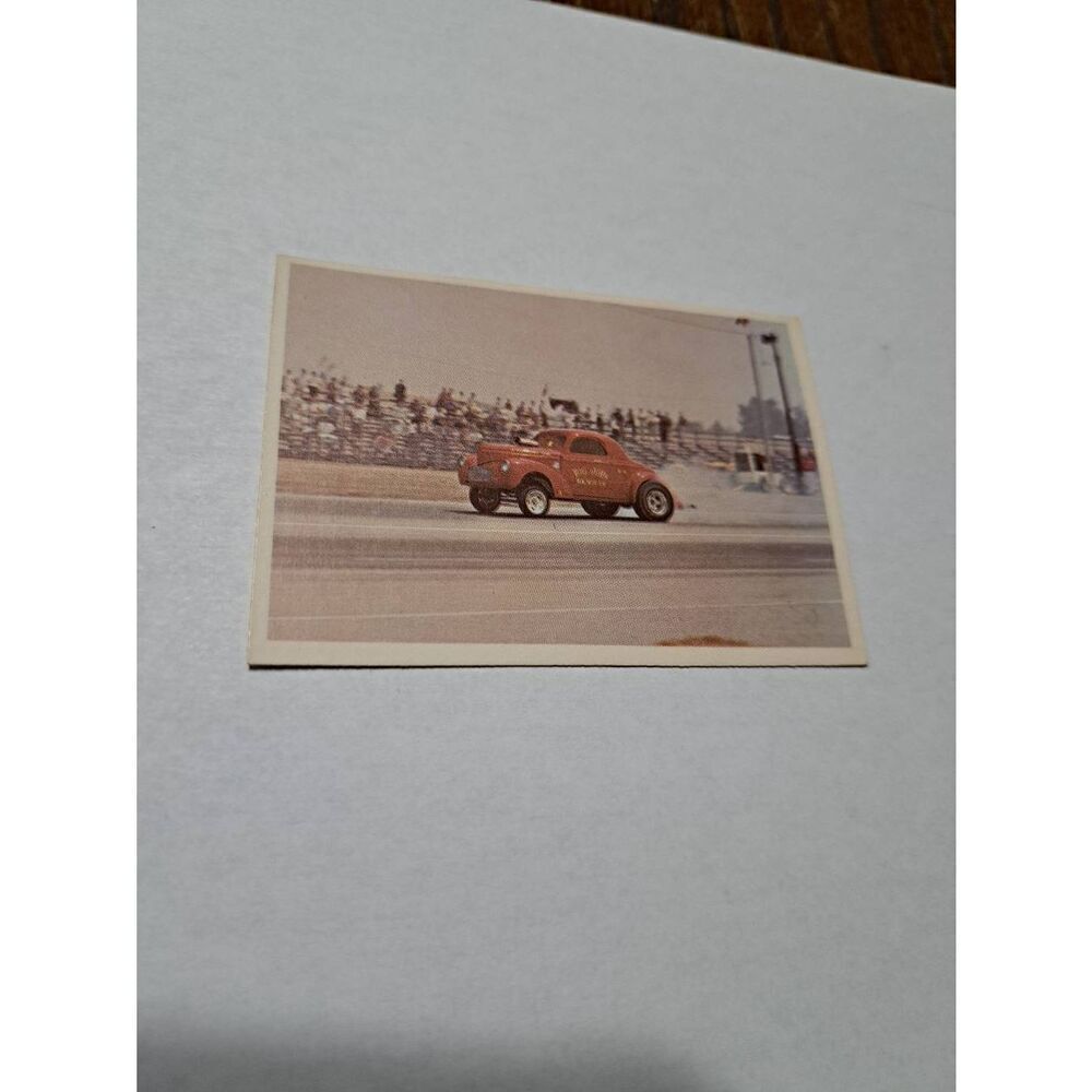Vintage 1965 Hot Rod Magazine #20 Worlds Fastest Class A Coupe Trading Card